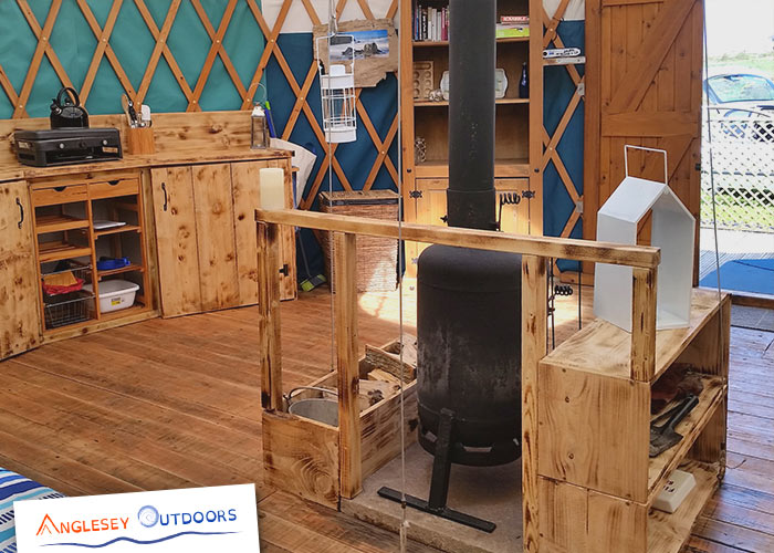 Traeth Yurt – Private Unit (Sleeps 2 total)