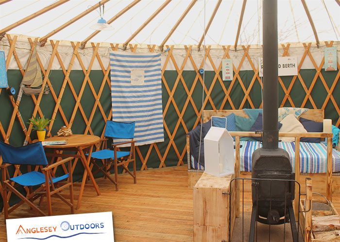 Traeth Yurt – Private Unit (Sleeps 2 total)