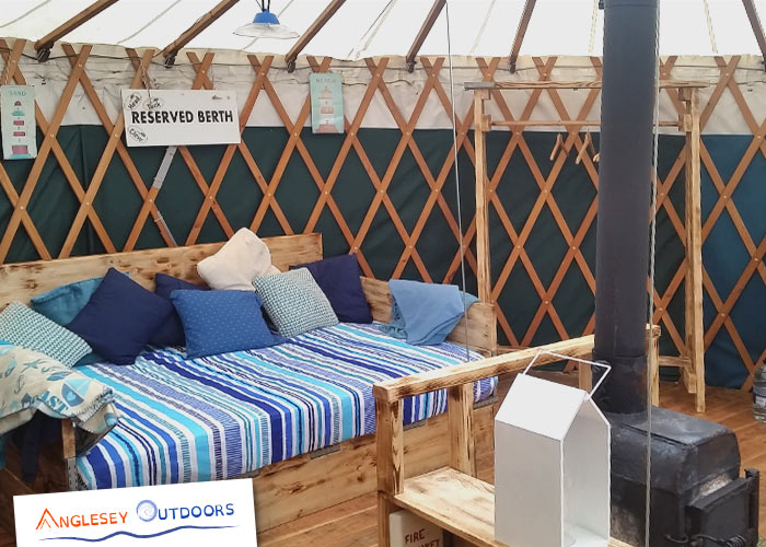 Traeth Yurt – Private Unit (Sleeps 2 total)