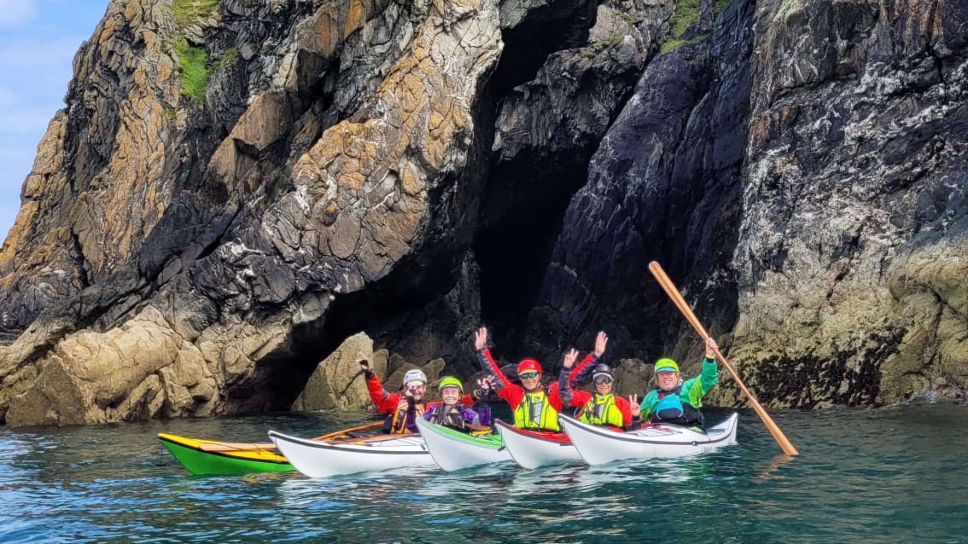 Sea kayaking Anglesey